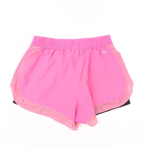 Adidas Women's Pink Athletic XS Running Shorts