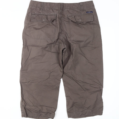 Ben Sherman Men's Brown Casual Trousers Size S