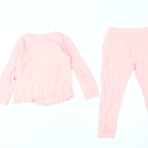 Disney Girls Pink Rapunzel Pyjama Set 5-6 Years