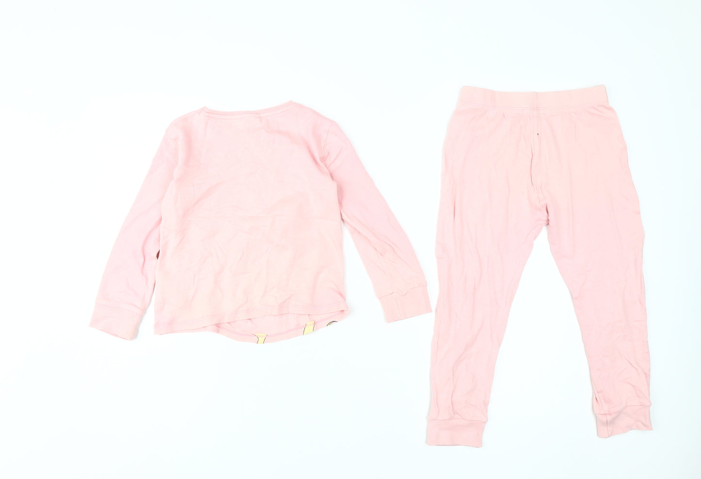 Disney Girls Pink Rapunzel Pyjama Set 5-6 Years
