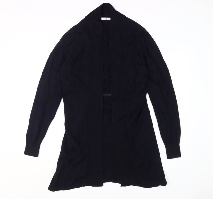 Isle Women's Black Medium Cardigan, Casual Knitwear