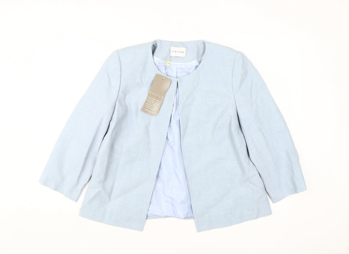 Eastex Women's Blue Blazer Size 12, Lined, New