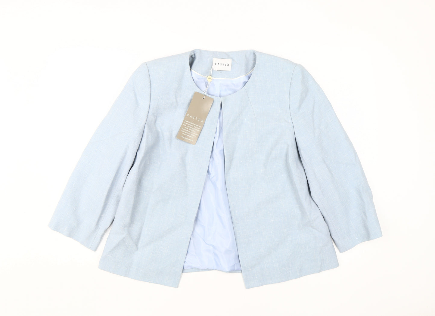 Eastex Women's Blue Blazer Size 12, Lined, New