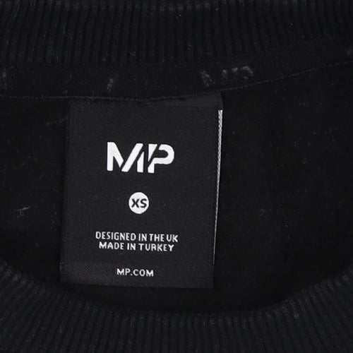 MP Black Unisex XS Pullover Sweatshirt
