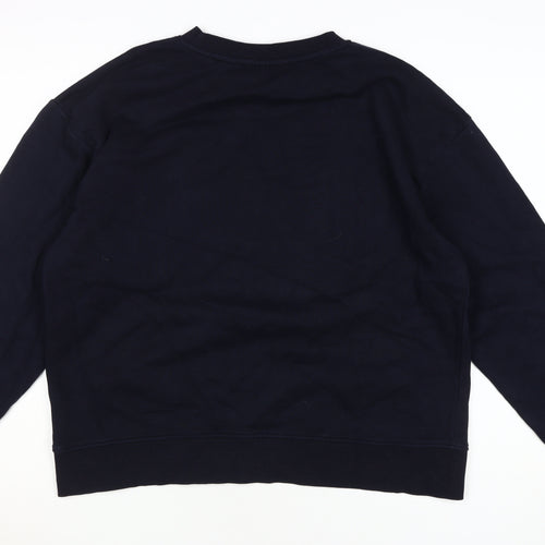 H&M Unisex Adults Black UCLA Pullover Sweatshirt M