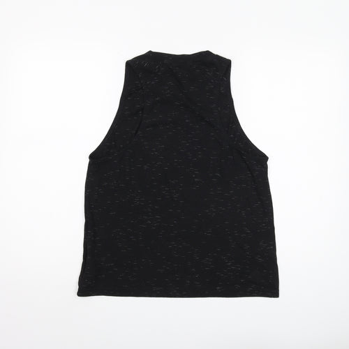 Adidas Unisex Black Tank Top UK Size S Polyester