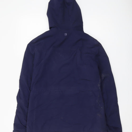 Mountain Warehouse Women's Blue Jacket Size 8 Waterproof