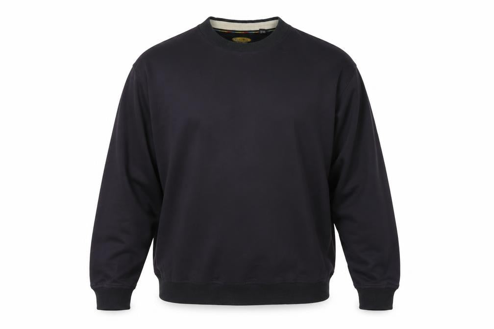 Front view of Greg Norman Men's Black Pullover Sweatshirt M