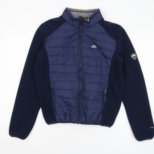 Trespass Boys Blue Puffer Jacket 11-12 Years Winter Coat