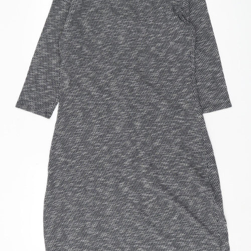 White Stuff Womens Grey Shift Dress Size 12