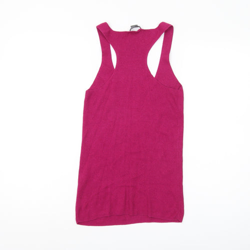 Armani Exchange Women's Red M Basic Tank Top