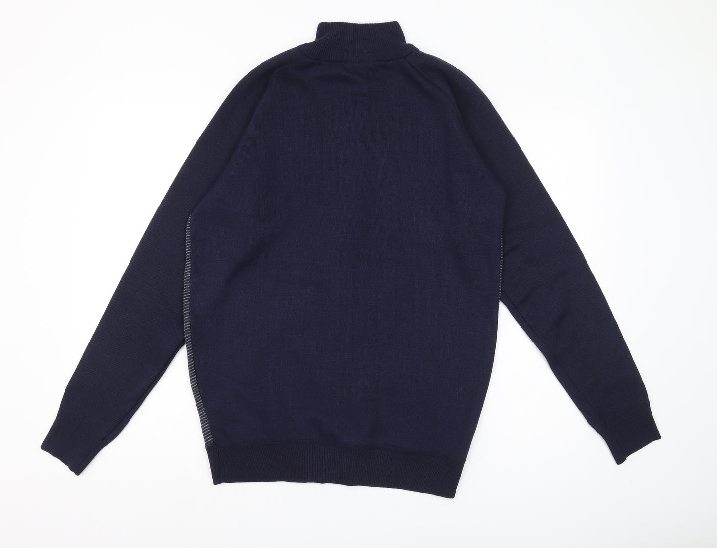 Kangaroo Poo Men's Blue Full Zip Jumper M