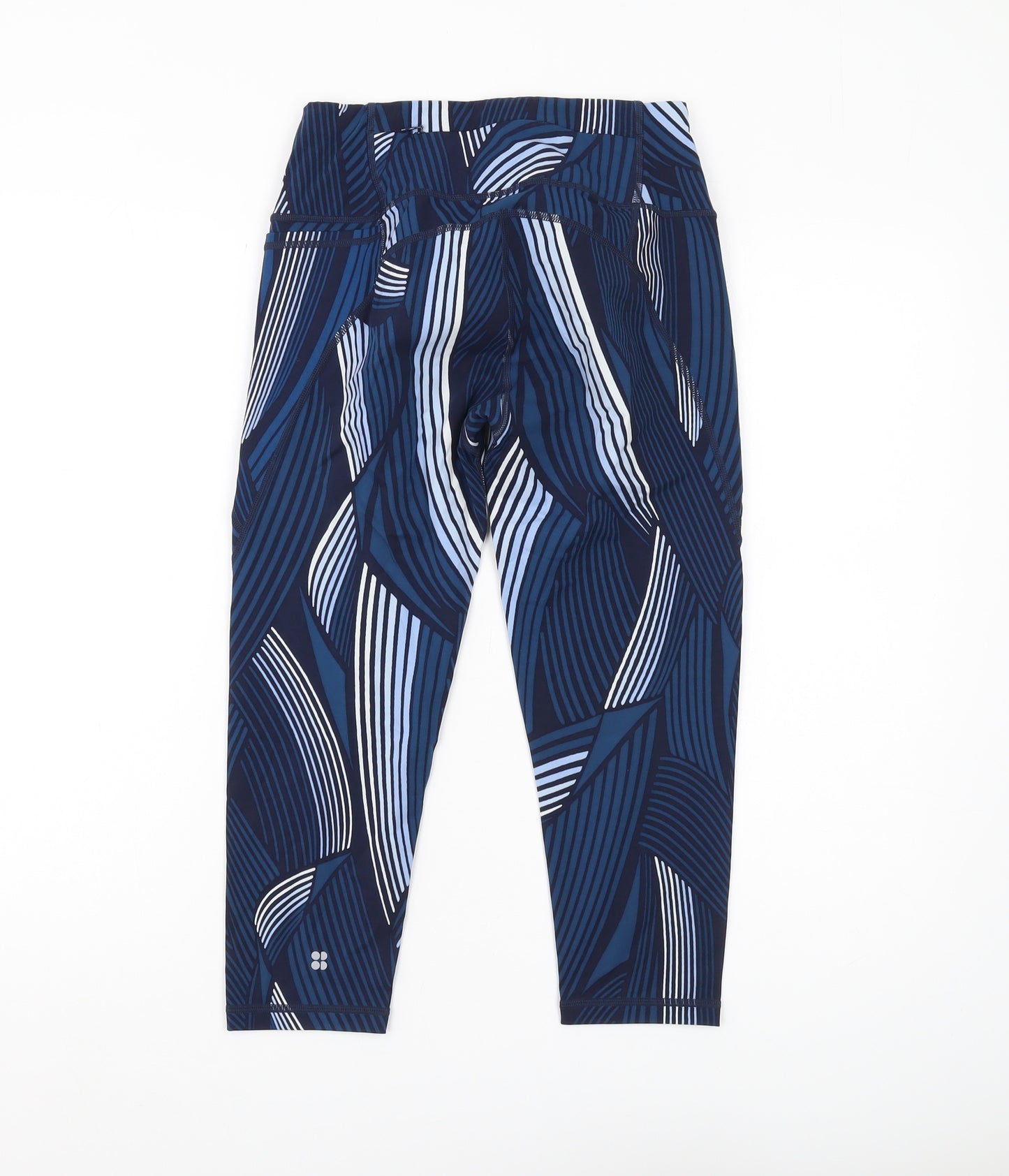 Sweaty Betty Women's Blue Cropped Active Leggings S
