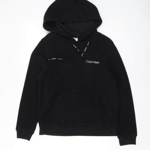 Calvin Klein Women's Black Pullover Hoodie XS
