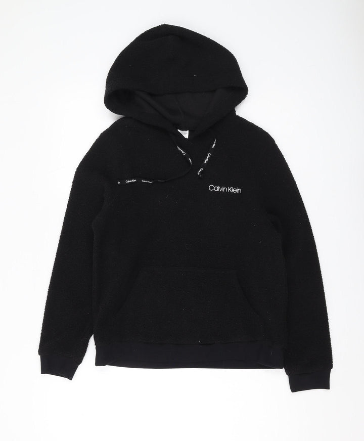 Calvin Klein Women's Black Pullover Hoodie XS