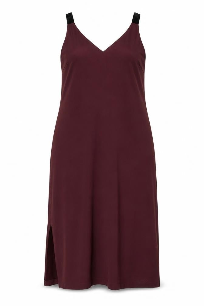 Marks and Spencer Women's Purple Slip Dress, Size 14, Midi