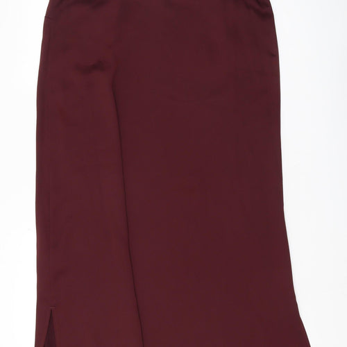 Marks and Spencer Women's Purple Slip Dress, Size 14, Midi