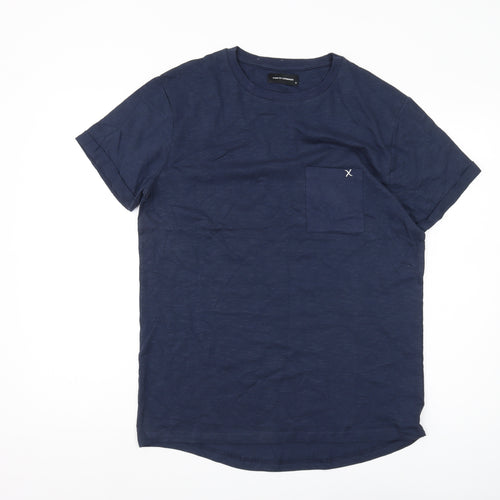 Clean Cut Copenhagen Blue Crew Neck Men's T-Shirt - M