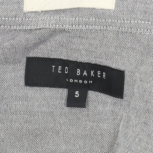 Ted Baker Men's Grey Long Sleeve Button-Up Shirt