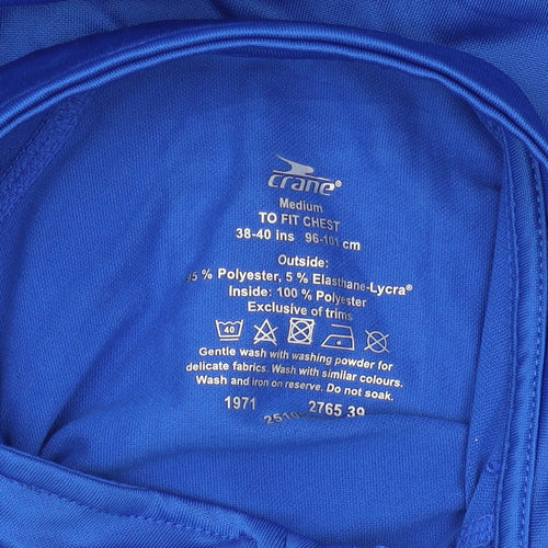 Crane Men's Blue Pullover Medium Sweatshirt