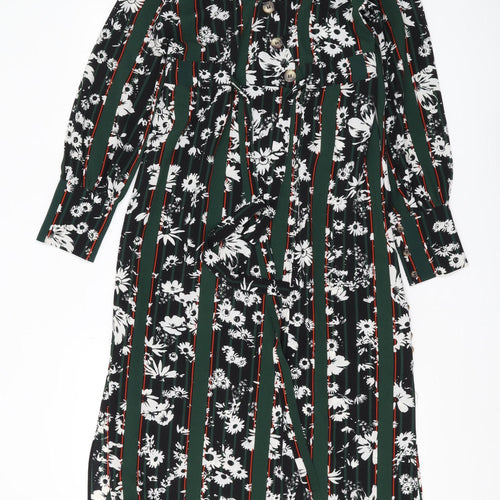 Red Herring Women's Multicoloured Midi Shirt Dress