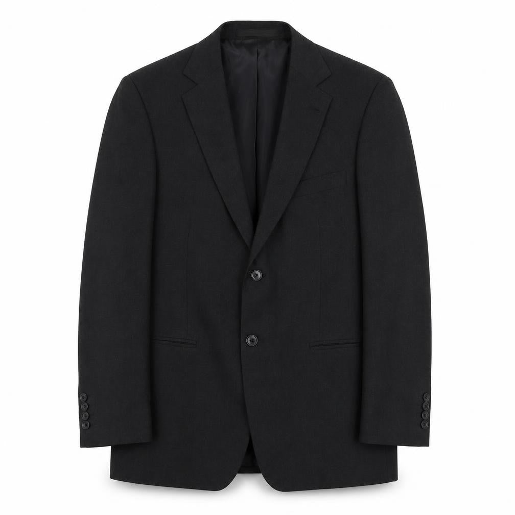 Front view of Marks & Spencer Men's Black 40S Suit Jacket
