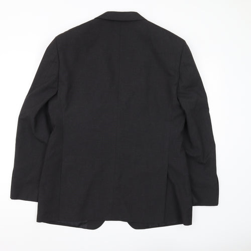 Marks and Spencer Men's Black 40S Suit Jacket