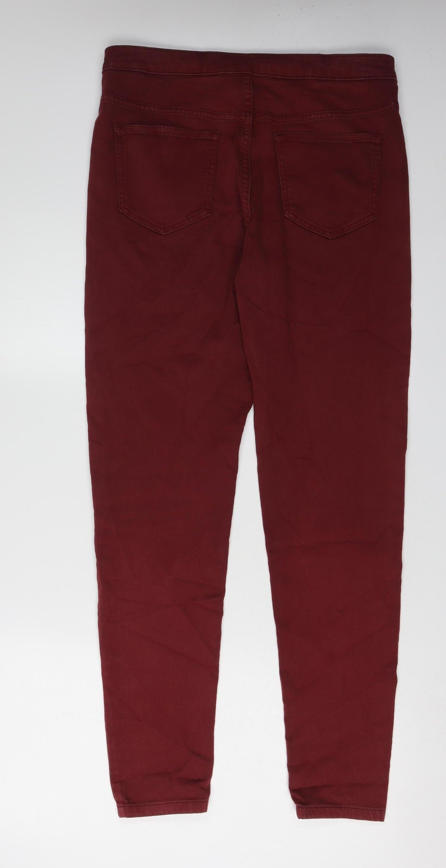 Marks and Spencer Women's Red Skinny Jeans Size 14