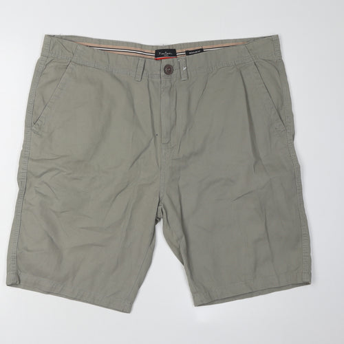 Pierre Cardin Men's Green XL Chino Shorts