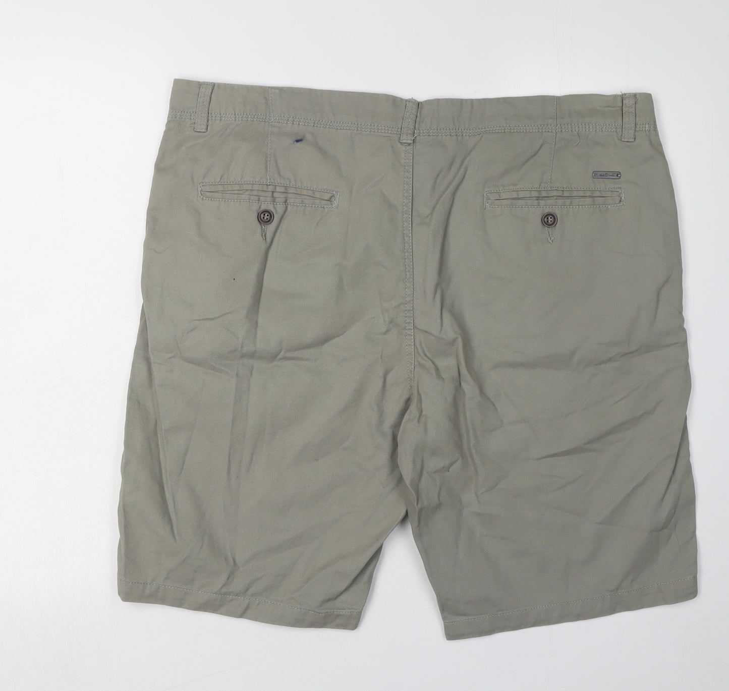 Pierre Cardin Men's Green XL Chino Shorts