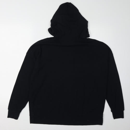 USA PRO Unisex Black Pullover Hoodie Size 10