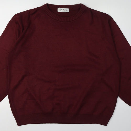 Berkertex Men's Medium Red Pullover Jumper