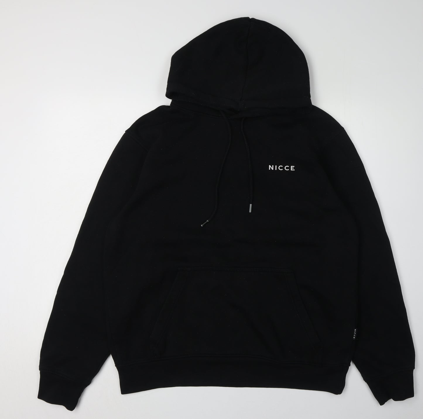 Nicce Men's Black Pullover Hoodie XL with Logo