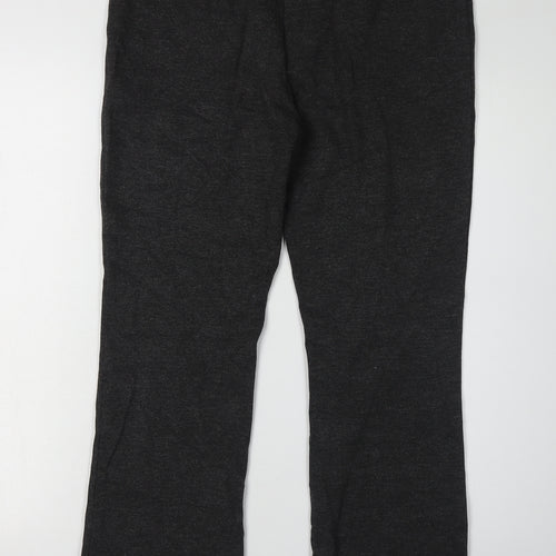 East Women's Black Trousers, Size 12, Viscose Blend
