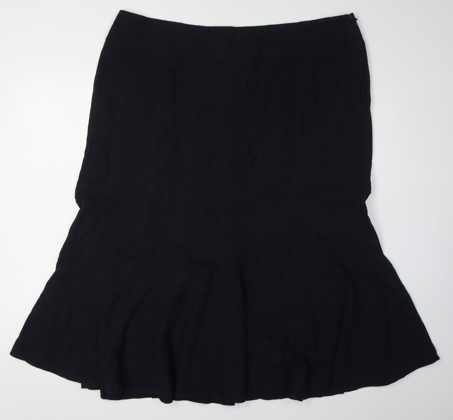 BHS Women's Black Midi Skirt Size 22