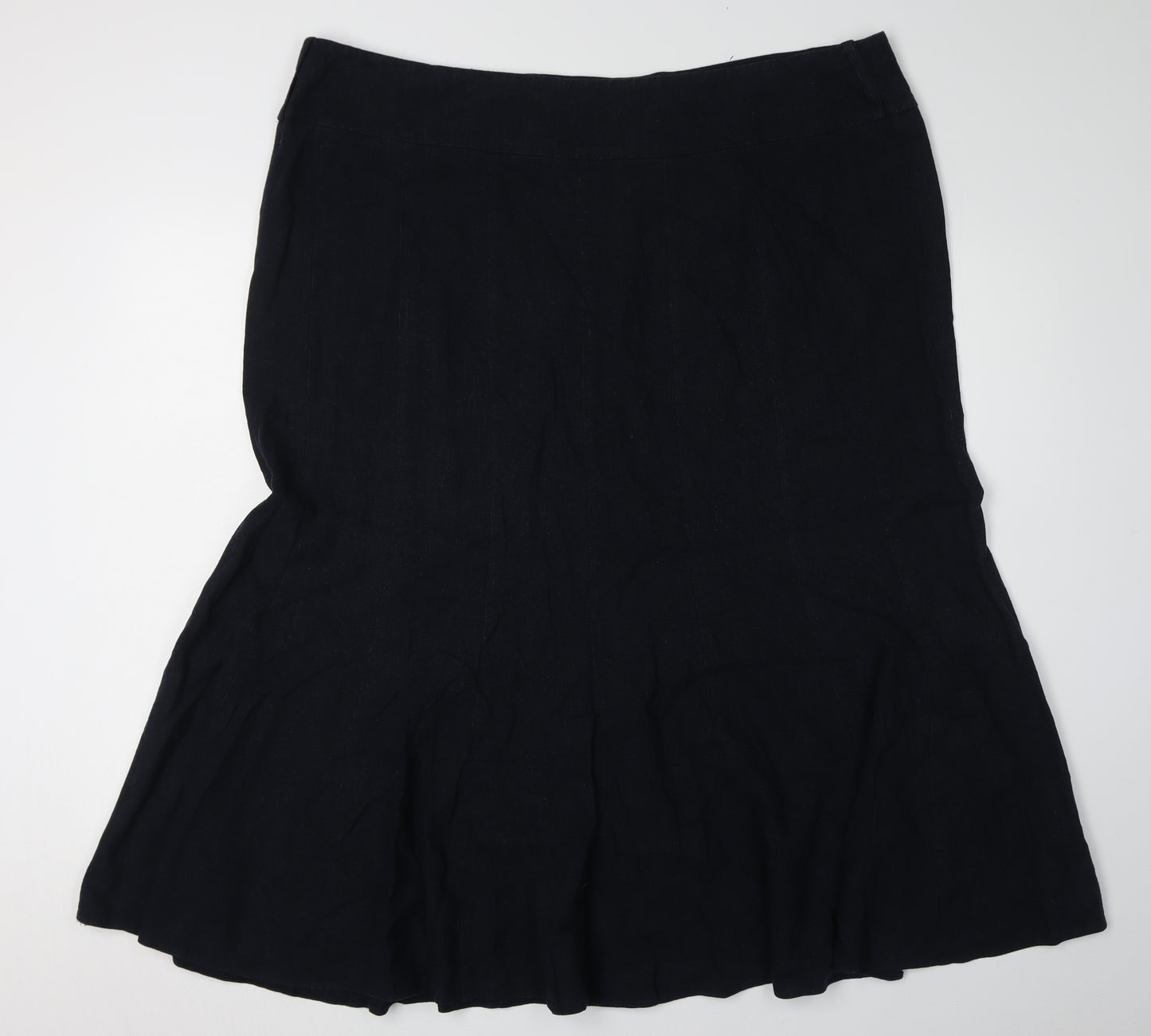 BHS Women's Black Midi Skirt Size 22
