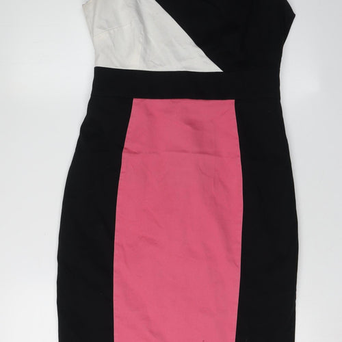 Marks and Spencer Women's Multicoloured Sheath Dress, Size 10