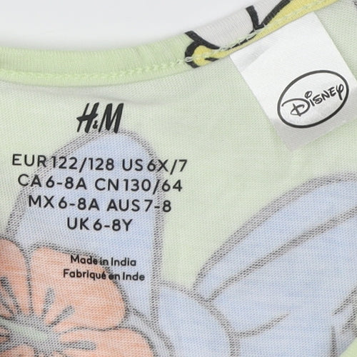 H&M Girls Disney Dress, Multicoloured, 6-8Y, Minnie Mouse