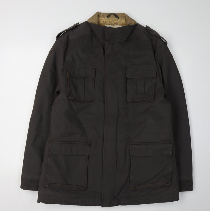 Debenhams Men’s Black Large Military Jacket