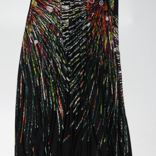 AX Paris Women's Multicoloured Fit & Flare Midi Dress