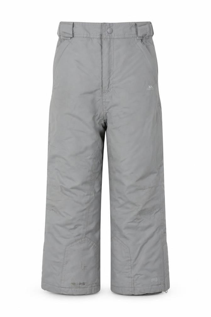 Trespass Boys' Grey Snow Pants, Size 5, Waterproof Winter Trousers