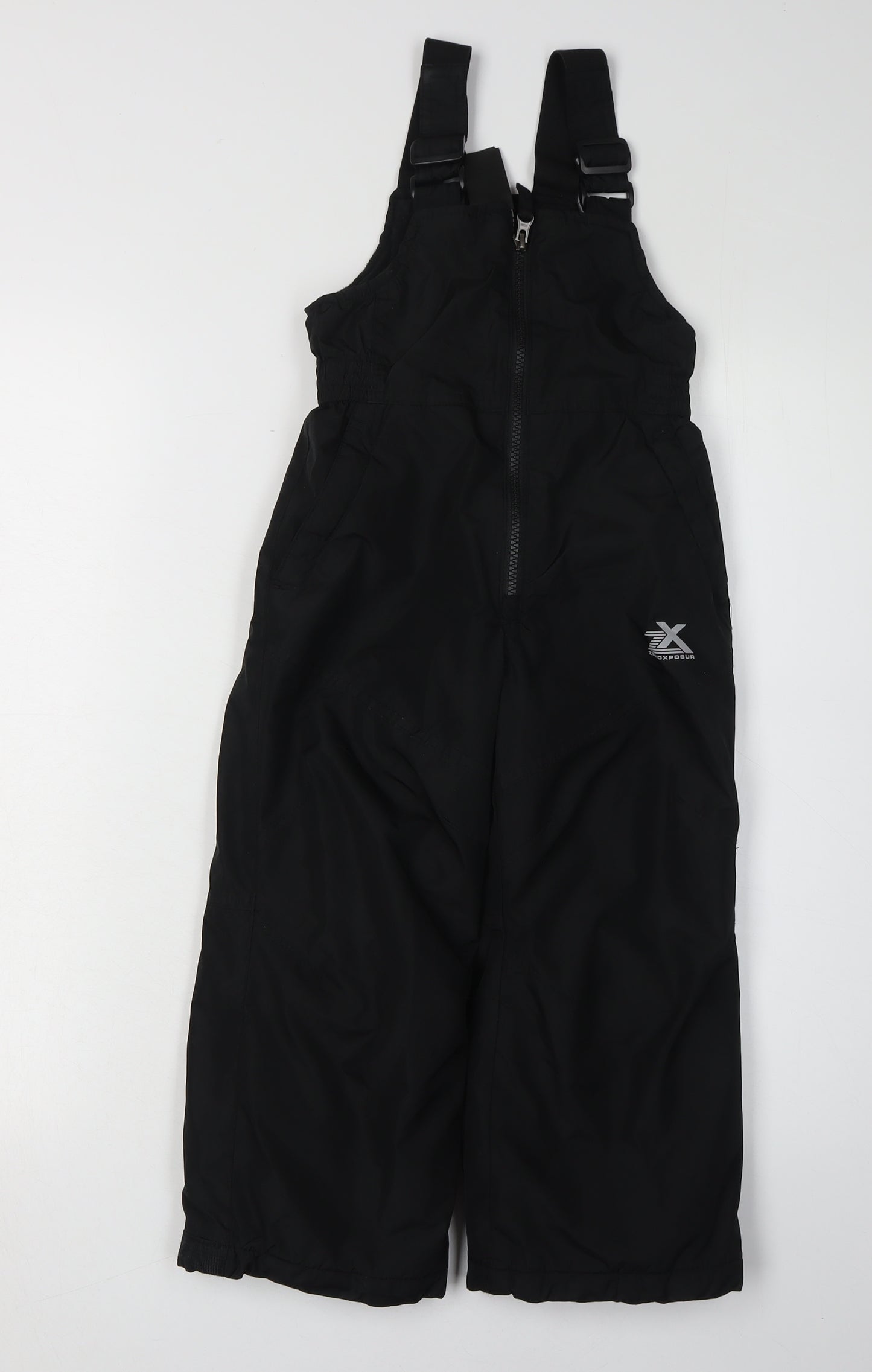 ZEROXPOSUR Boys XS Black Snow Pants for Skiing