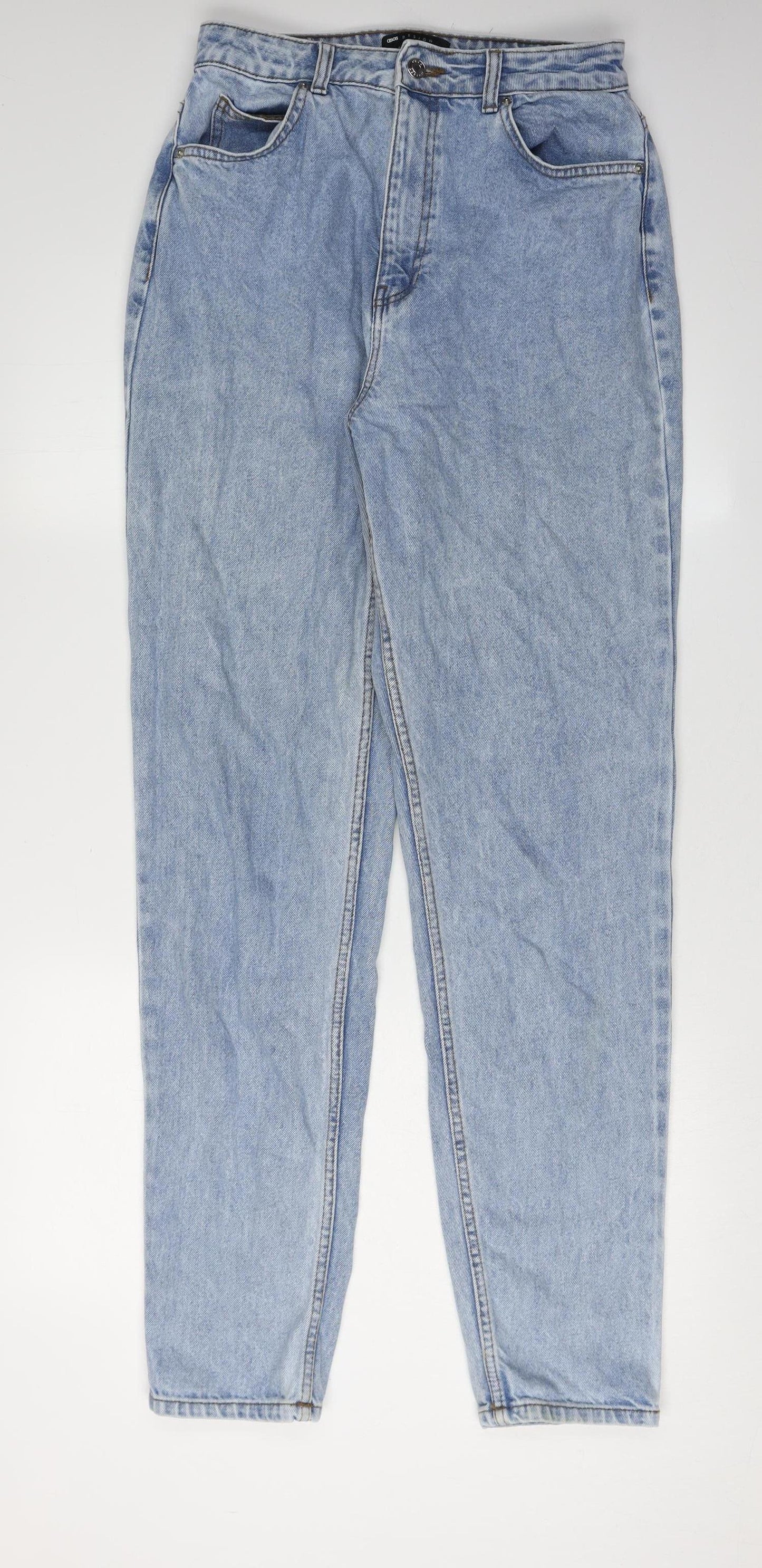 ASOS Design Women's Blue Straight Jeans Size 28