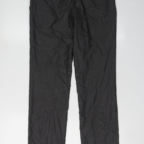 River Island Men's Black Slim Trousers Size 28