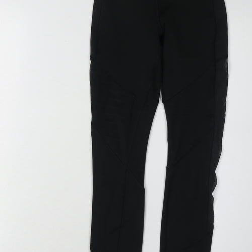 Reebok Women's Black XS Leggings Athleisure Yoga