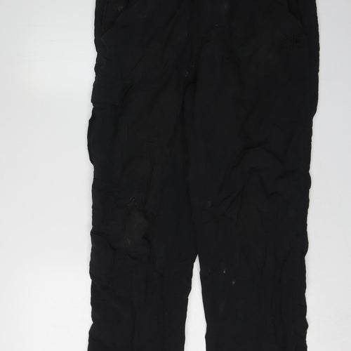 Karrimor Men's Black Track Pants, Size M, Elastic Waist