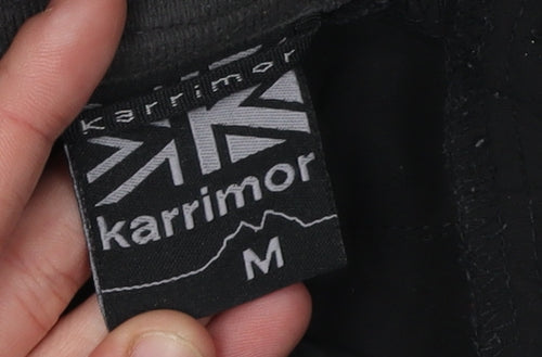 Karrimor Men's Black Track Pants, Size M, Elastic Waist