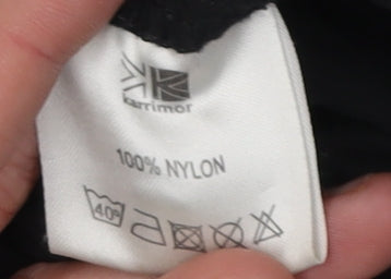 Karrimor Men's Black Track Pants, Size M, Elastic Waist