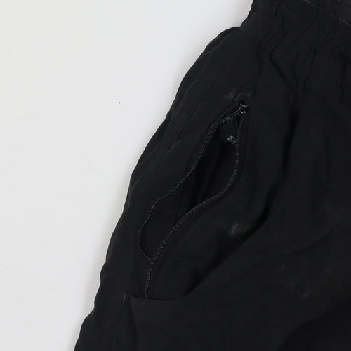 Karrimor Men's Black Track Pants, Size M, Elastic Waist