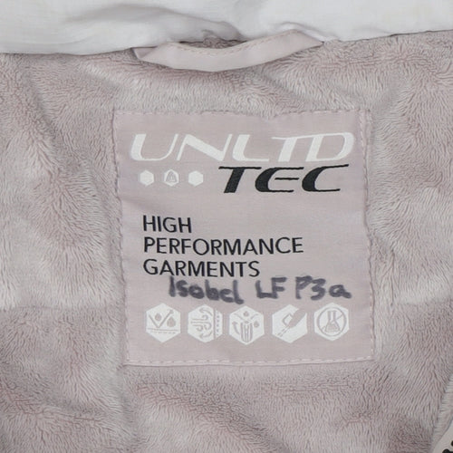 Next Girls Pink Hooded Parka Coat 9 Years